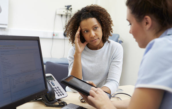 Patient in gesprek