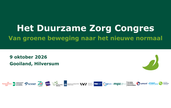 Titel en meer informatie het duurzame zorg congres