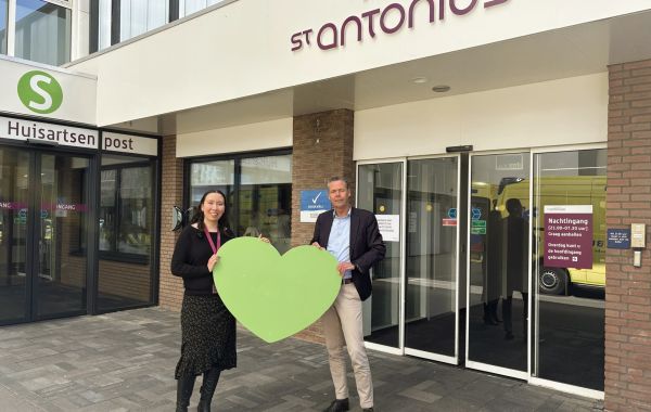 het groen gesprek met Marc Koster en Magda Barnhoorn van het St. Antonius Ziekenhuis