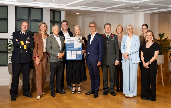 Groepsfoto Coalitie Weerbare zorg