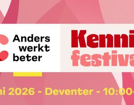 Logo Kennisfestival anders werkt beter